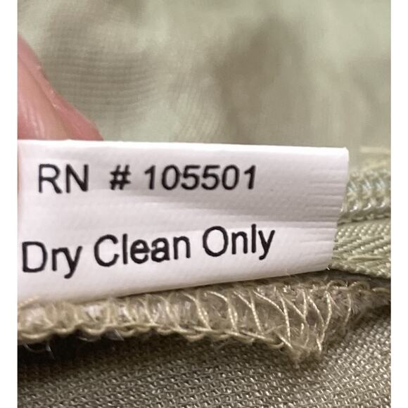 Double D Ranch Velvet Blessing Dress NWT XL Conchos Studs Greystone Sage Green - Picture 15 of 15